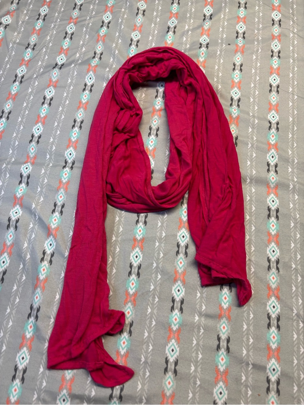 🌀Lightweight Fuchsia Scarf